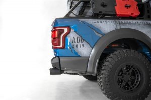 Ford Raptor F-150 Bumper - Rear - Addictive Desert Designs - Bomber - Hammer Black - `17-`20 Ford Raptor F-150 Bumper - Rear - Addictive Desert Designs - Bomber - Hammer Black - `17-`20